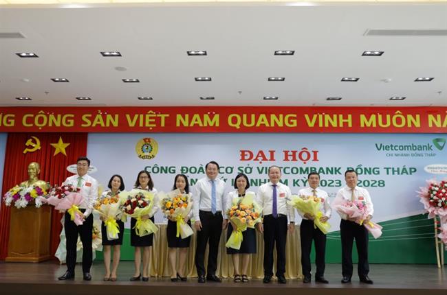 Vietcombank Đồng Tháp tổ chức Đại hội Công đoàn cơ sở lần thứ IV, nhiệm kỳ 2023-2028