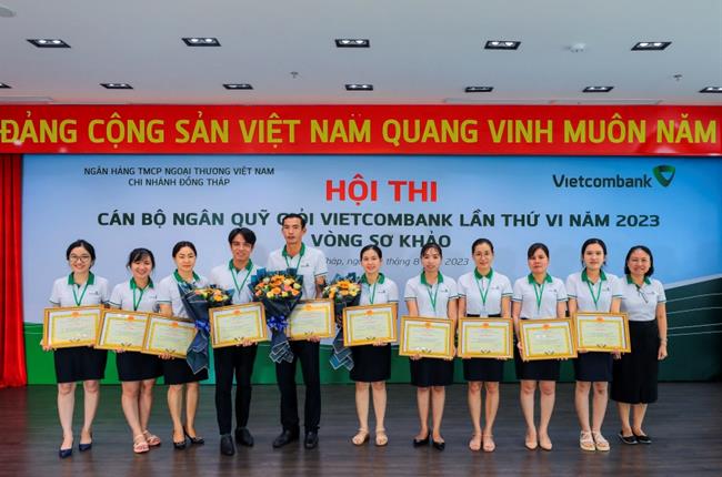 Vietcombank Đồng Tháp tổ chức vòng sơ khảo hội thi “Cán bộ ngân quỹ giỏi lần thứ VI - năm 2023”