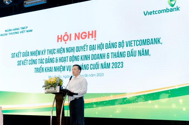 Khai mạc Hội nghị sơ kết giữa nhiệm kỳ thực hiện Nghị quyết Đại hội Đảng bộ Vietcombank; sơ kết công tác Đảng, hoạt động kinh doanh và triển khai nhiệm vụ 6 tháng cuối năm 2023