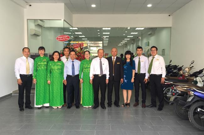 Vietcombank Nam Sài Gòn khai trương hoạt động phòng giao dịch Bình Hưng