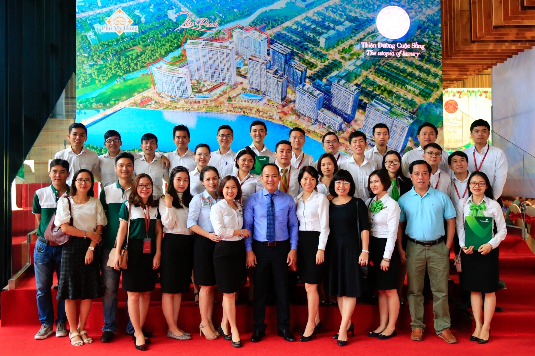 Vietcombank Nam Sài Gòn đồng hành bán hàng cùng công ty TNHH Phát triển Phú Mỹ Hưng