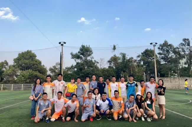 Vietcombank Bắc Gia Lai giao lưu bóng đá chào mừng Ngày thành lập Đoàn TNCS Hồ Chí Minh