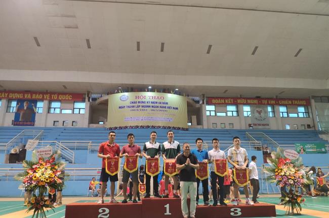 Vietcombank Thái Nguyên tham gia Hội thao ngành Ngân hàng trên địa bàn tỉnh Thái Nguyên năm 2019