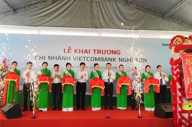 Vietcombank khai trương thành lập Chi nhánh Nghi Sơn