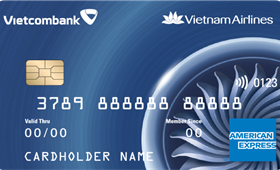 Thẻ Vietcombank Vietnam Airlines American Express® (Thẻ Bông Sen Vàng)