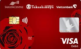 Vietcombank Takashimaya Visa Debit Card