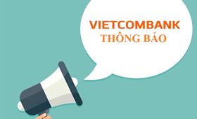 Vietcombank Bắc Bình Dương thông báo khai trương phòng giao dịch An Tây