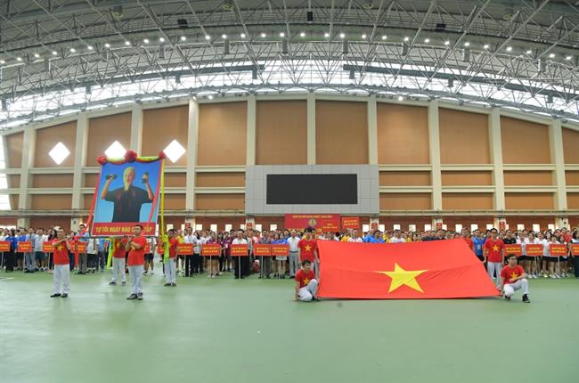 Đảng ủy Vietcombank đạt nhiều giải cao tại hội thao cán bộ làm công tác Đảng lần thứ I năm 2022 Khối Doanh nghiệp Trung ương