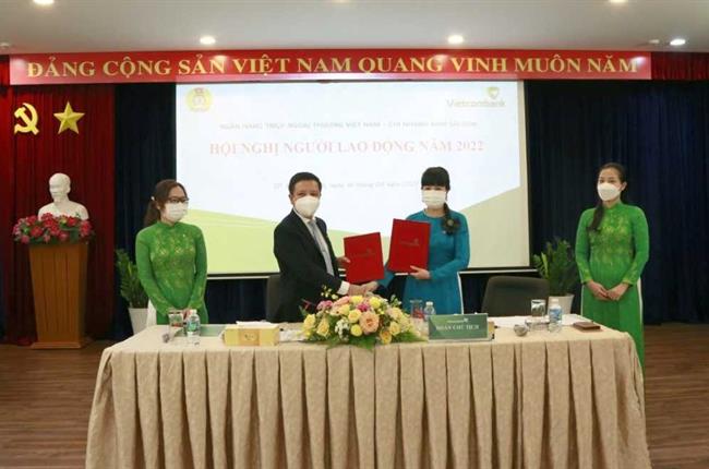 Vietcombank Nam Sài Gòn tổ chức Hội nghị Người lao động năm 2022