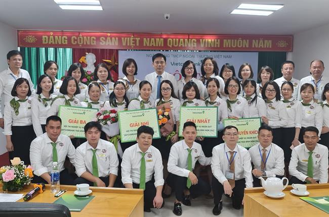 Vietcombank Thái Bình tổ chức hội thi ngân quỹ năm 2022