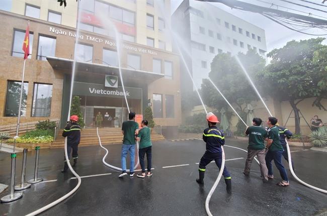Vietcombank Thủ Đức tổ chức hội nghị tập huấn phòng cháy chữa cháy và cứu nạn cứu hộ năm 2022
