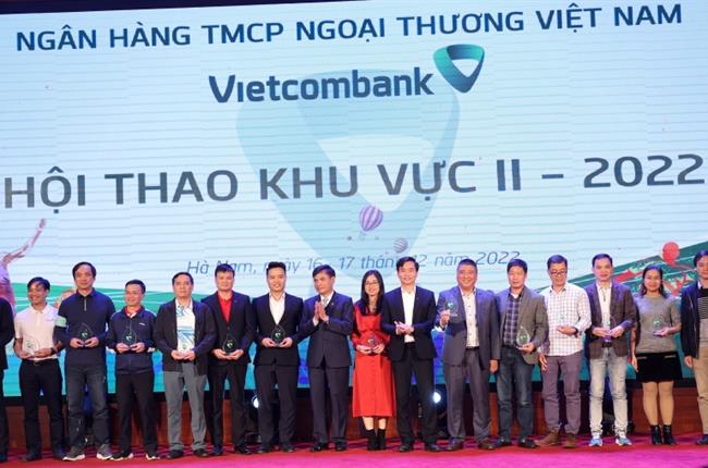 Hội thao Vietcombank khu vực II năm 2022 thành công tốt đẹp