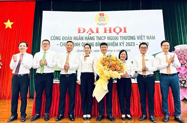 Đại hội Công đoàn Vietcombank Quảng Bình nhiệm kỳ 2023 - 2028