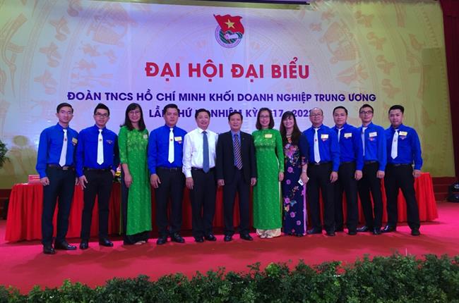 Đoàn đại biểu Vietcombank tham dự đại hội  đại biểu đoàn khối doanh nghiệp trung ương  lần thứ iii, nhiệm kỳ 2017-2022