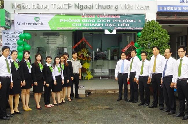 Vietcombank Bạc Liêu khai trương phòng giao dịch phường 3