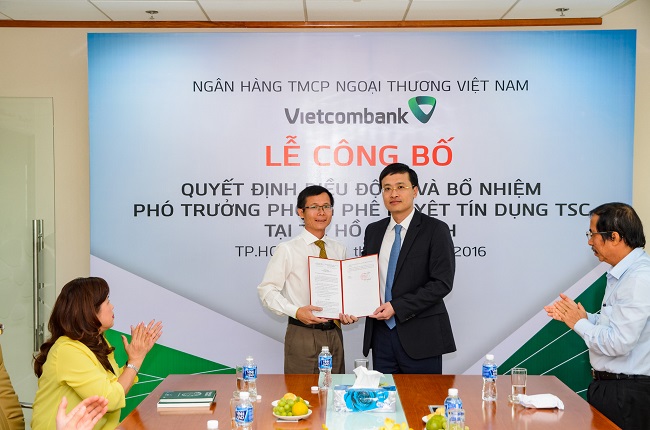 Vietcombank bổ nhiệm Trưởng bộ phận Phê duyệt Tín dụng TSC tại TP Hồ Chí Minh