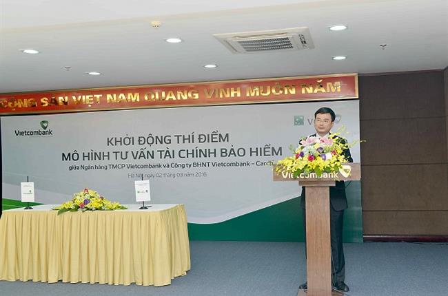 Ngân hàng Vietcombank và công ty VCLI tổ chức khởi động thí điểm mô hình tư vấn tài chính bảo hiểm (FC) tại TP Hồ Chí Minh và Hà Nội