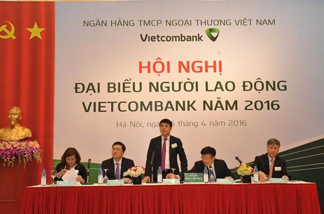 Vietcombank tổ chức thành công hội nghị đại biểu người lao động năm 2016
