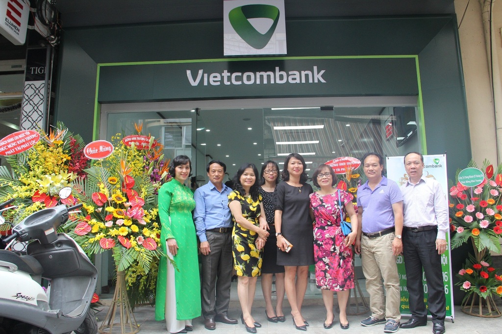 Vietcombank Hà Nội Khai trương địa điểm mới Phòng giao dịch số 3
