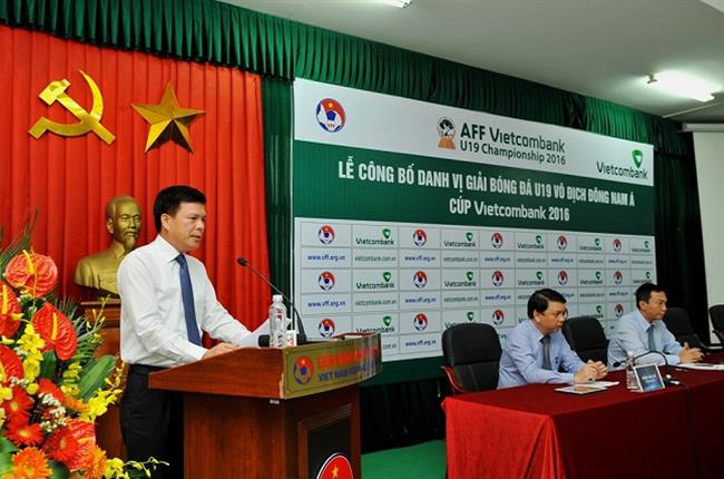 Vietcombank đồng hành cùng “Giải bóng đá U19 Vô địch Đông Nam Á - Cúp Vietcombank 2016”