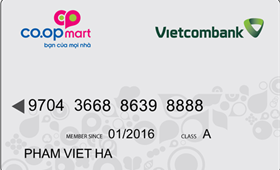 Thẻ đồng thương hiệu Co.opmart Vietcombank