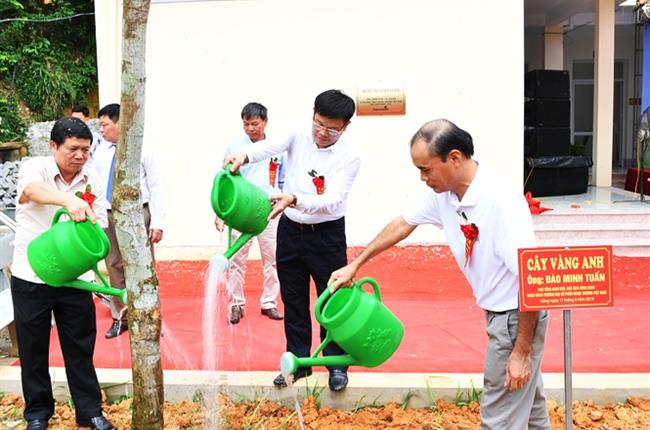 Khánh thành Trạm y tế xã Yên Lương tại tỉnh Phú Thọ do Vietcombank tài trợ 2 tỷ đồng