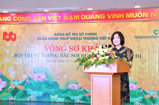 Đảng ủy Trụ sở chính Vietcombank tổ chức Hội thi “Tư tưởng Bác soi đường chúng con đi”