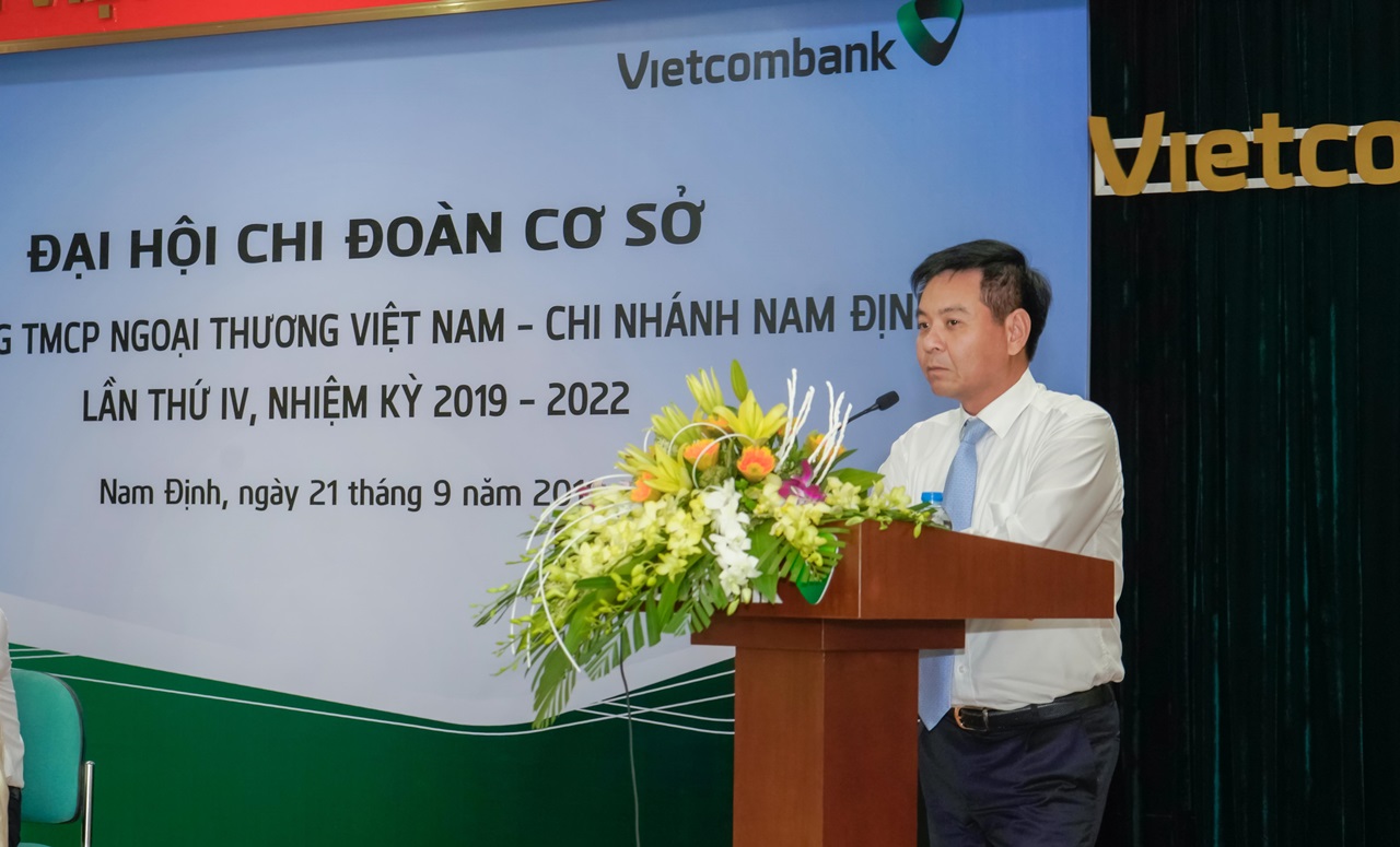 Chi đoàn cơ sở Vietcombank Nam Định tổ chức Đại hội lần thứ IV, nhiệm kỳ 2019 - 2022