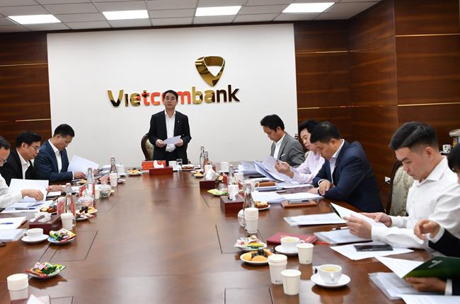 Hội nghị Ban Thường vụ Đảng ủy Vietcombank phiên họp tháng 11/2019