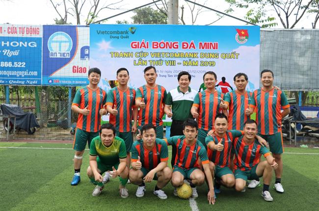 Giải Bóng đá Mini Tranh cúp Vietcombank Dung Quất lần thứ VIII - 2019