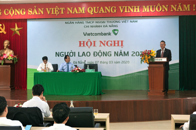 Vietcombank Đà Nẵng tổ chức Hội nghị Người lao động năm 2020 