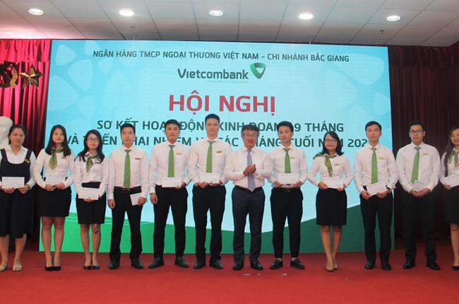 Vietcombank Bắc Giang tổ chức hội nghị sơ kết hoạt động kinh doanh 9 tháng và triển khai nhiệm vụ các tháng cuối năm 2020
