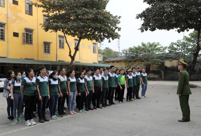 Vietcombank Lào Cai tổ chức buổi tập huấn PCCC & CNCH cho cán bộ nhân viên