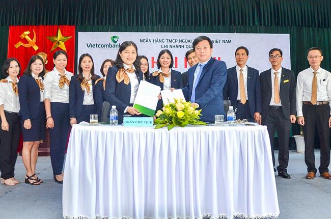 Vietcombank Quảng Nam tổ chức Hội nghị triển khai nhiệm vụ kinh doanh và Hội nghị người lao động năm 2020