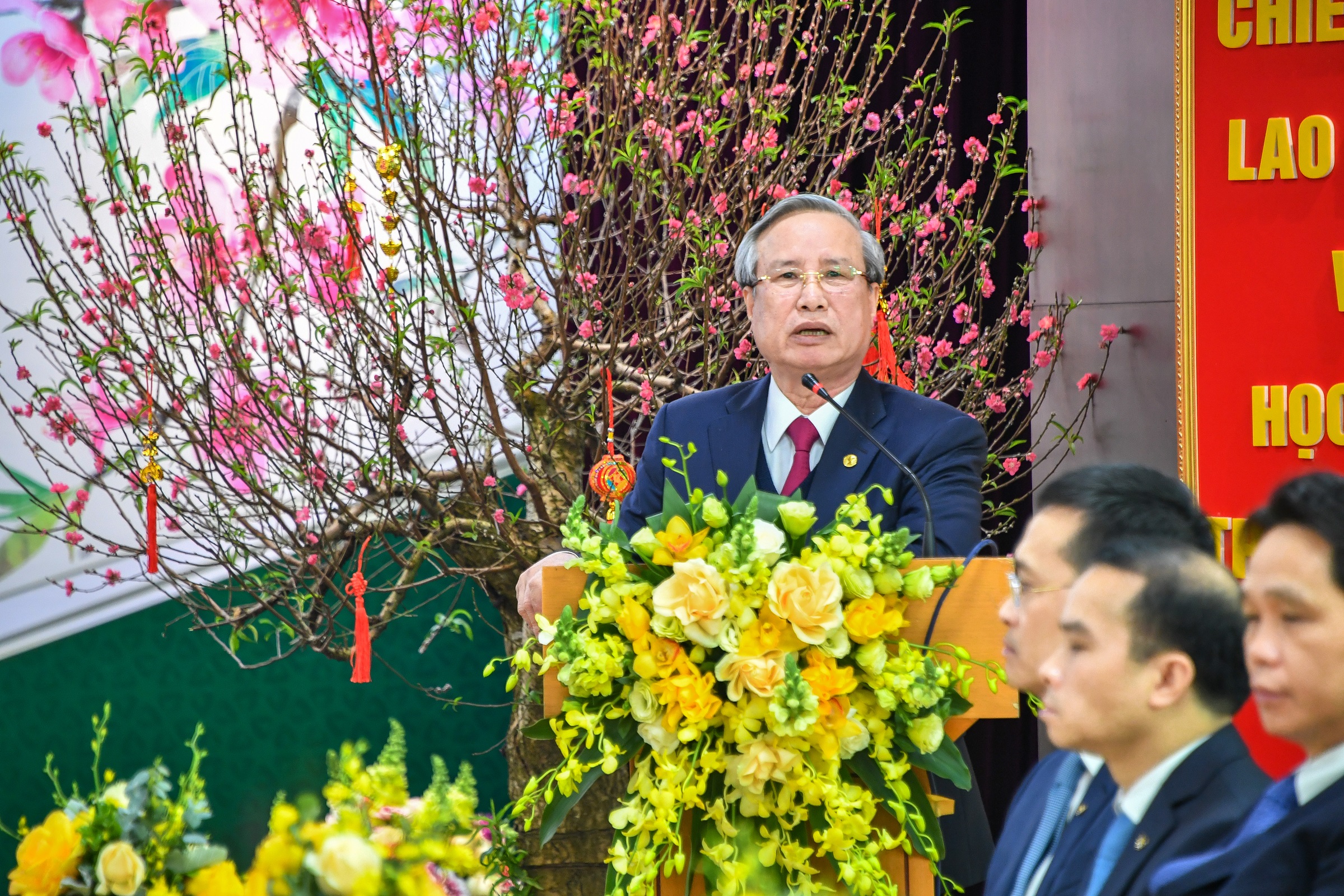 Phát biểu của đồng chí Trần Quốc Vượng, Ủy viên Bộ Chính trị, Thường trực Ban Bí thư tại cuộc gặp mặt đầu Xuân Canh Tý 2020 với cán bộ, nhân viên Vietcombank