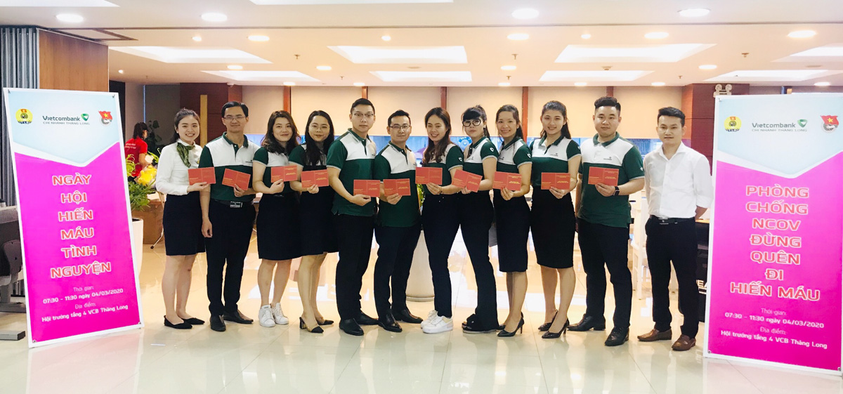 Đoàn cơ sở Vietcombank Thăng Long với những hoạt động ý nghĩa hướng đến cộng đồng