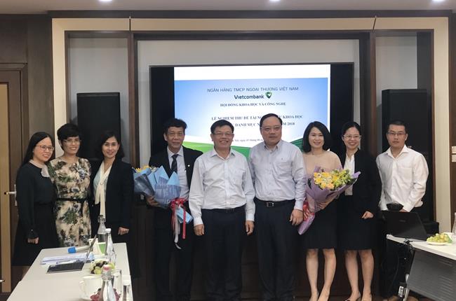 Nghiệm thu Đề tài khoa học Danh mục nhiệm vụ Khoa học Công nghệ Vietcombank năm 2018