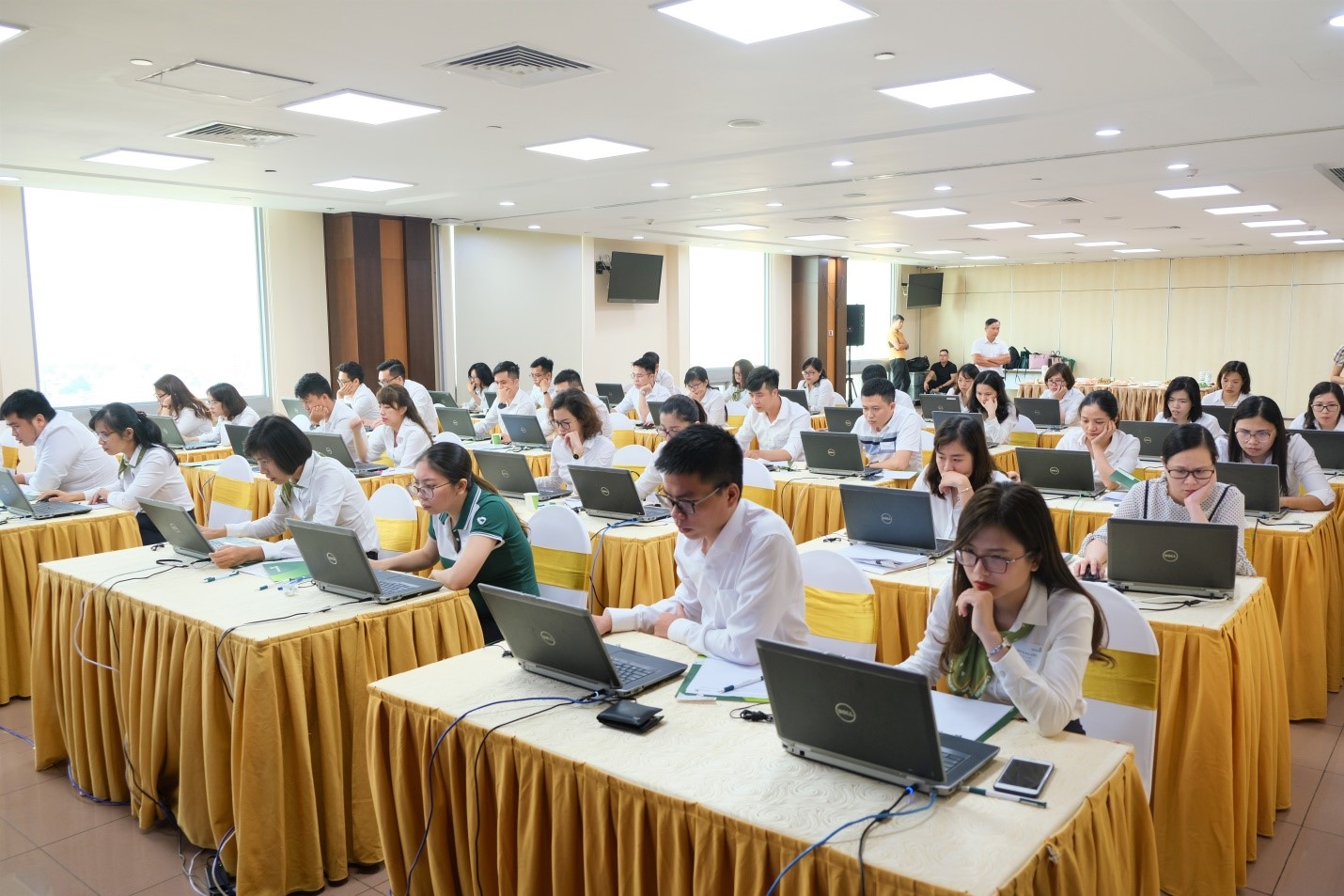 Vietcombank tổ chức vòng chung khảo chương trình thi kiểm tra tay nghề nghiệp vụ tín dụng bán buôn năm 2020