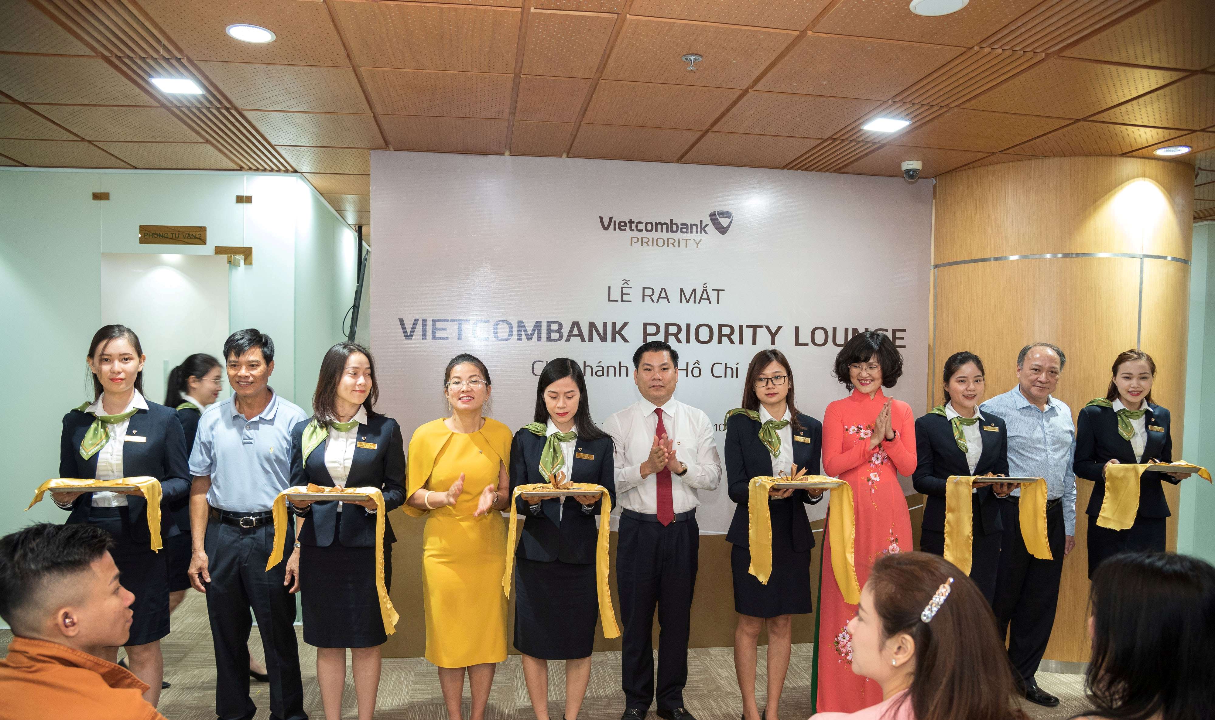 Vietcombank TP.Hồ Chí Minh khai trương hoạt động khu vực giao dịch dành cho khách hàng VIP - Vietcombank Priority Lounge
