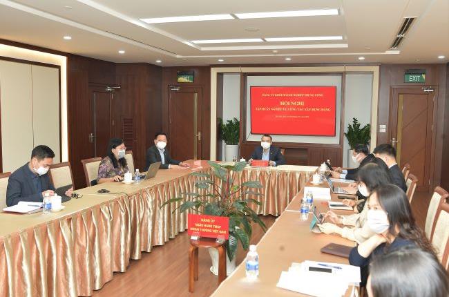Đảng ủy Vietcombank tham gia hội nghị tập huấn công tác xây dựng Đảng năm 2021 do Đảng ủy Khối Doanh nghiệp Trung ương tổ chức