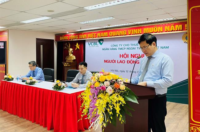 Công ty Cho thuê tài chính Vietcombank tổ chức Hội nghị Người lao động năm 2021