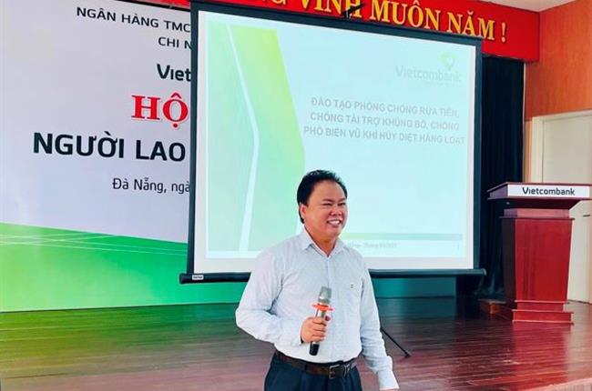 Vietcombank Đà Nẵng tổ chức đào tạo về phòng chống rửa tiền, chống tài trợ khủng bố, tuân thủ cấm vận