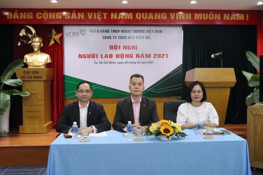 Công ty Kiều hối Vietcombank tổ chức Hội nghị Người lao động 2021