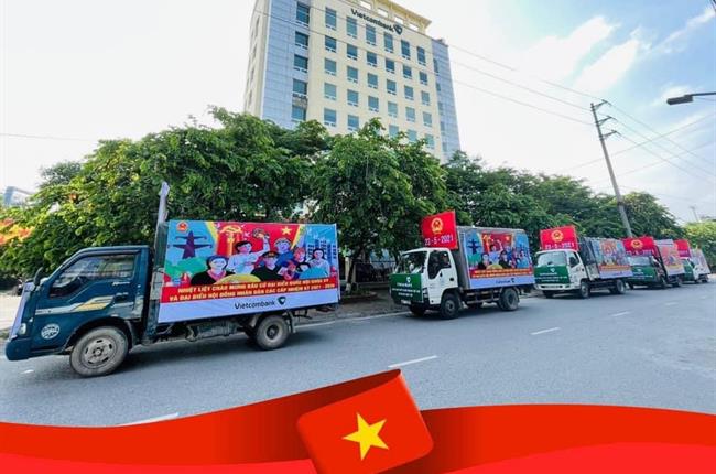 Vietcombank Hưng Yên với các hoạt động ý nghĩa hưởng ứng Ngày hội toàn dân