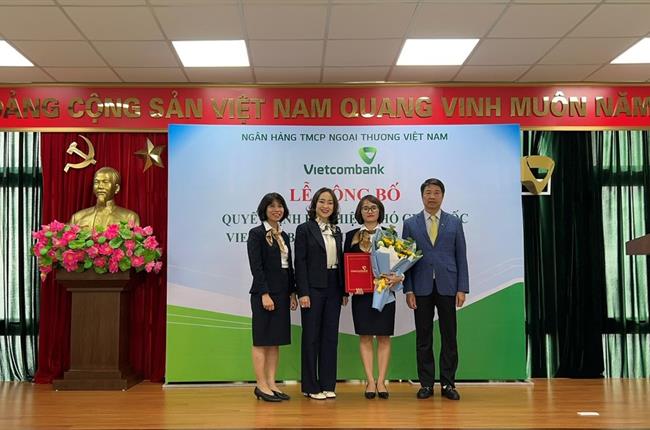 Vietcombank công bố quyết định bổ nhiệm phó giám đốc chi nhánh Kinh Bắc