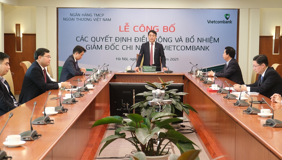 Vietcombank công bố quyết định điều động và bổ nhiệm Giám đốc các chi nhánh Ninh Thuận, Đắk Lắk, Tây Sài Gòn
