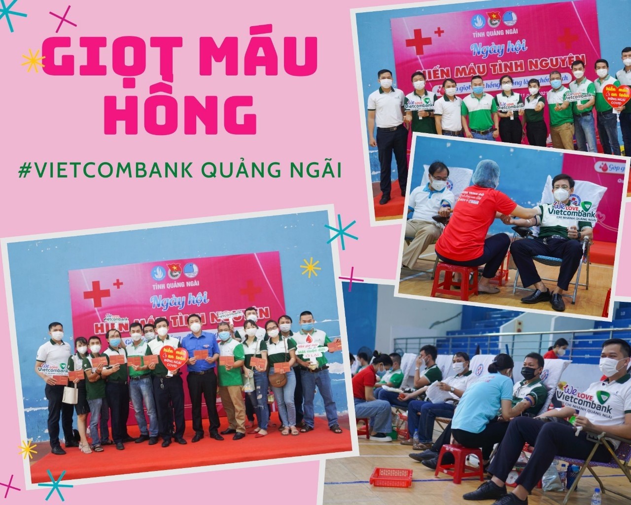 Vietcombank Quảng Ngãi tham gia ngày hội hiến máu