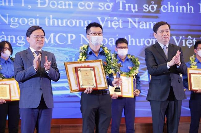 Đoàn thanh niên Vietcombank đạt giải thưởng “Đổi mới, sáng tạo phát triển doanh nghiệp” lần thứ II năm 2021