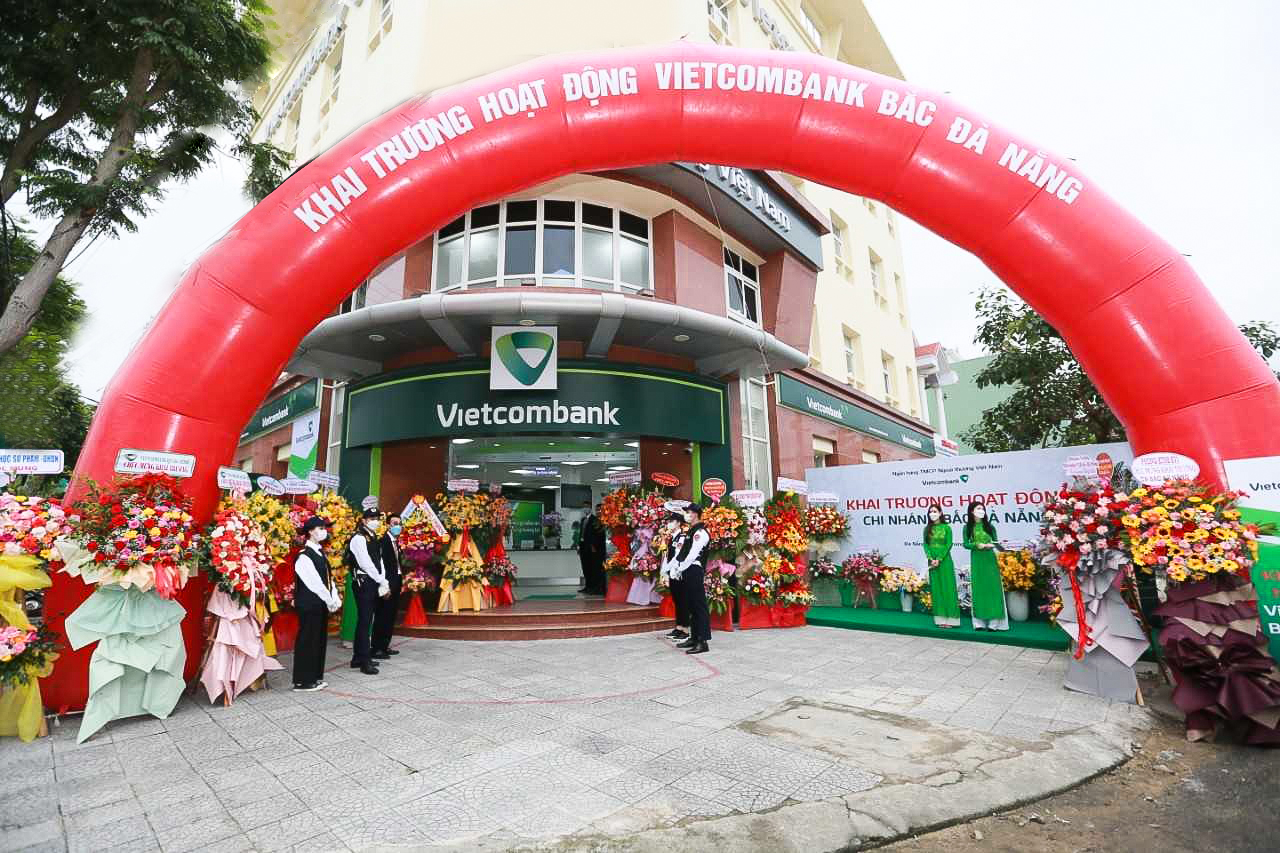 Vietcombank Bắc Đà Nẵng khai trương hoạt động từ ngày 14/12/2021