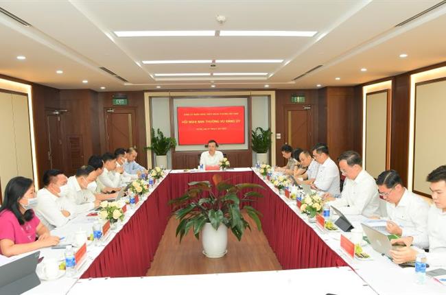 Hội nghị Ban Thường vụ Đảng ủy Vietcombank phiên họp tháng 6/2022